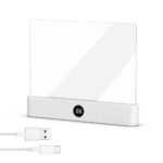 Rechargeable LED Tablet Reading Light with 3 Colors & Timer