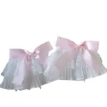 Lightweight Bow Lace Wristband for Women, 200 in Length