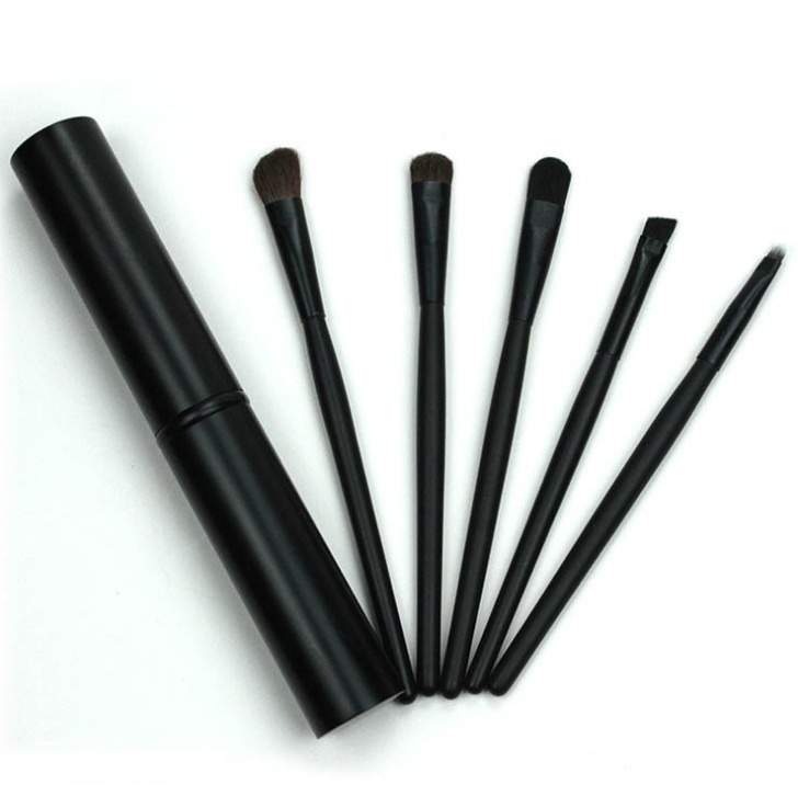 Precise Travel Mini Eye Makeup Brush Set (5 pcs, 15 cm)