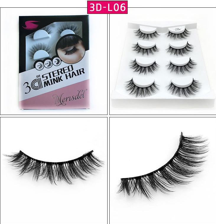 Dimensional 3 D False Eyelashes - 10 Handmade Style Formats Dimensional 3 D False Eyelashes - 10 Handmade Style Formats