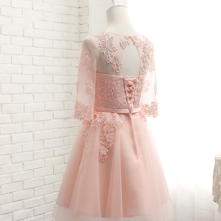 Wedding Mid-Length Banquet Dress for Polyester Comfort Wedding Mid-Length Banquet Dress for Polyester Comfort