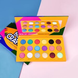 Build Matte & Pearly Eye Looks with 18-Color Eyeshadow Palette