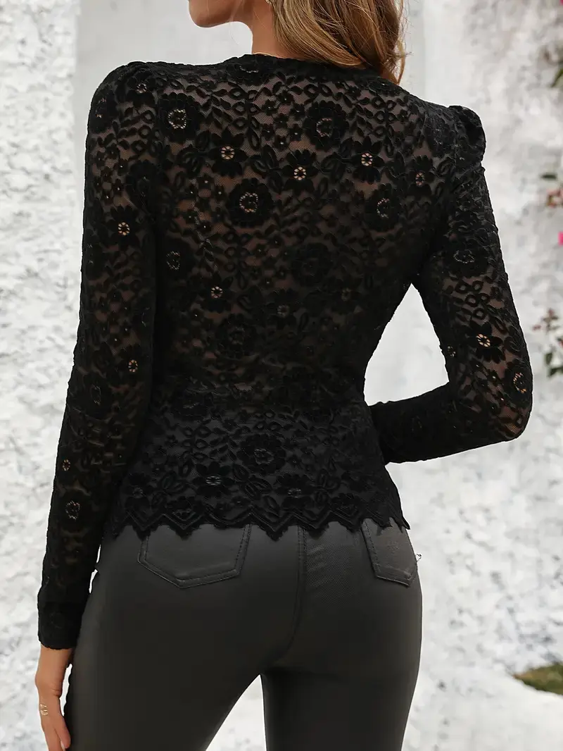 Western-Style Blouse for Women, Wear Inside Slim Fit
