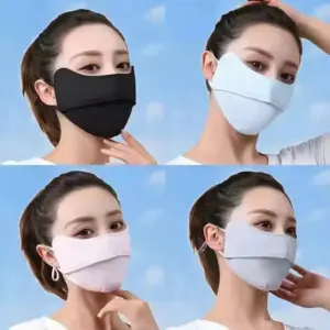 UPF500 Ice Silk Sunscreen Face Mask with 3 D Neck Protection
