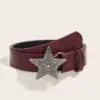Personalized Subculture Black Waist Belt
