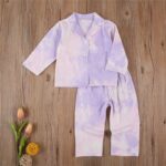 100% Cotton Winter Kids Pyjamas Set with Long Sleeves