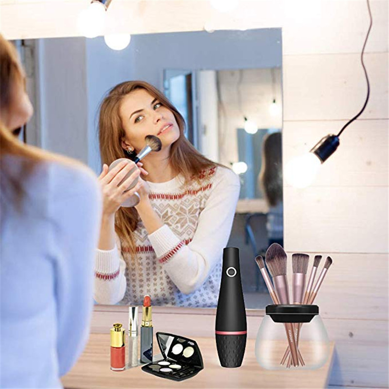Electric Makeup Brush Cleaner for Fast Charging Black Body Electric Makeup Brush Cleaner for Fast Charging Black Body