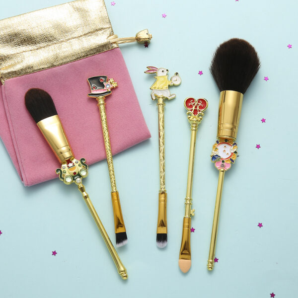 Precise Makeup Brush for Smooth Any-Skin Application, Rose Gold