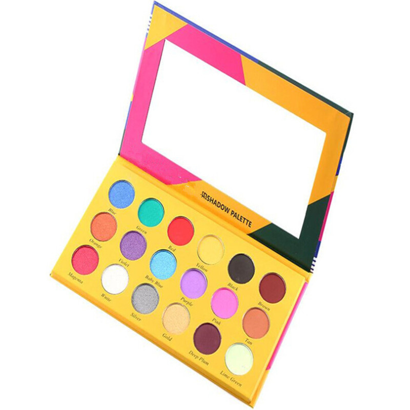 Build Matte & Pearly Eye Looks with 18-Color Eyeshadow Palette Build Matte & Pearly Eye Looks with 18-Color Eyeshadow Palette