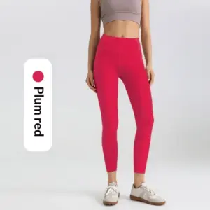 Moisture-Wicking Mesh Side Pocket Stretch Leggings