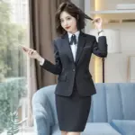 Trousers Slim Waist Beauty Salon Formal Wear Hotel Work Clothes Business Tooling
