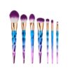 Smoother Foundation Application 7-Piece Diamond Makeup Brush Set Smoother Foundation Application 7-Piece Diamond Makeup Brush Set