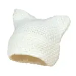 Warm Pointed Knit Beanie for Women - Free Size, Windproof