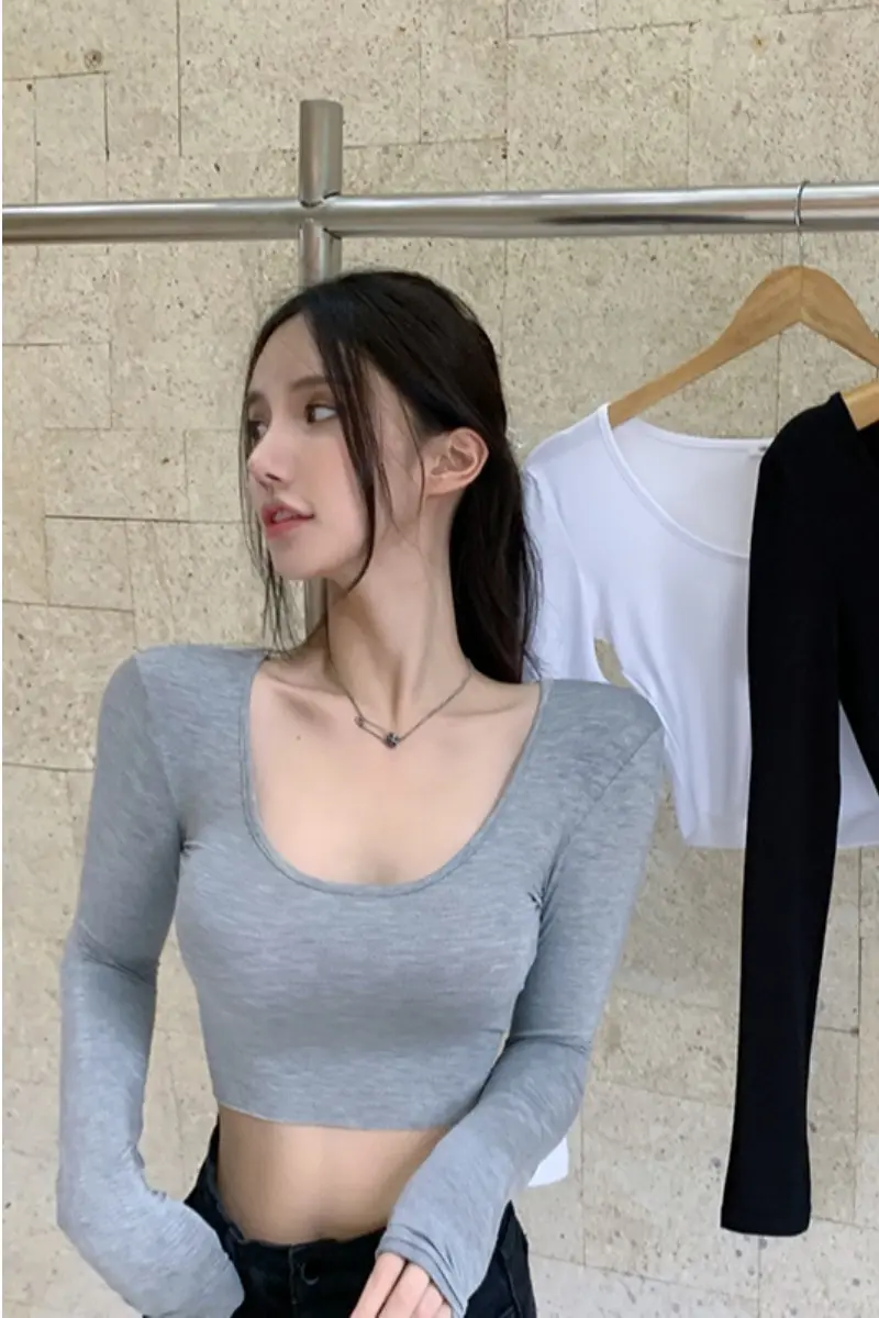 Short long sleeve T-shirt for women Short long sleeve T-shirt for women
