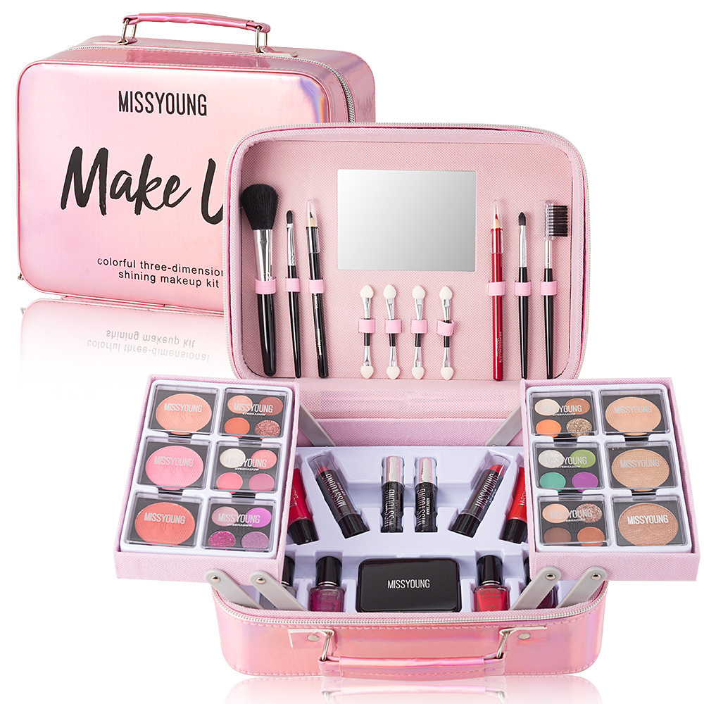 Complete Makeup Set Gift Box with 70.4 g Total Net