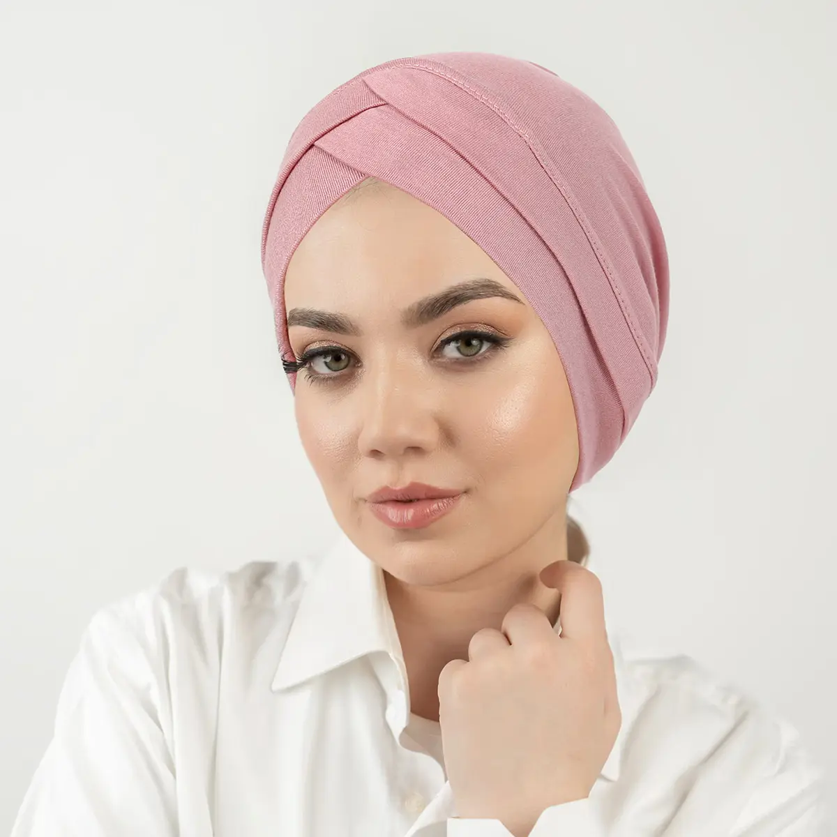 Womens Cotton Forehead Band Hat for All-Season Comfort