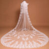 Long tail lace veil Long tail lace veil