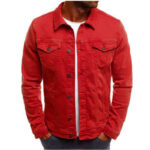 4991406412758-1.jpg Casual Men Jacket Denim Button Shirt