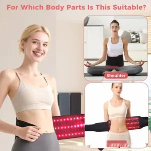 Targeted Infrared Waist Warming Belt for Uterus Pain Relief