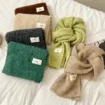 Soft Chewy Knitted Warmth-Enhancing Thickened Scarf For Women