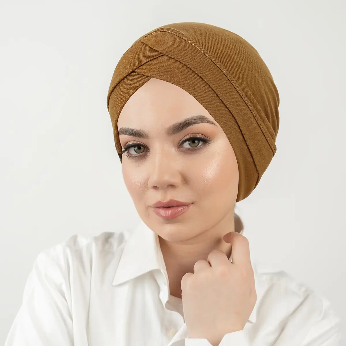 Womens Cotton Forehead Band Hat for All-Season Comfort