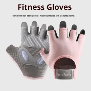 Non-Slip Grip Women’s Fitness Gloves - Anti-Cocoon Training