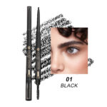 Waterproof Smear-Proof 3-in-1 Eyebrow Pencil for Defined Brows