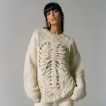 4dfb7ac2-40a9-490c-aba8-494fed4c75f7.webp 3 D Relief Crewneck Long Sleeve Sweater for Women, Loose Fit