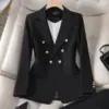 Black suit jacket