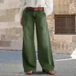 Comfort Stretch Wide-Leg Denim Jeans for Women (Flared)