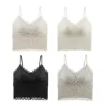 Lightweight Padded Lace Camisole for Slim Layering Fit