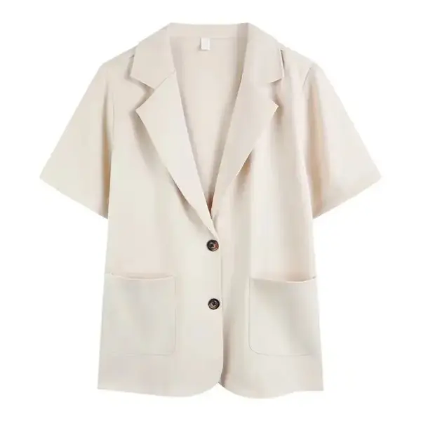 Women's Short-sleeve Suit Jacket New Summer Style