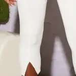 High-Stretch High-Waist Flare Pants with Pockets