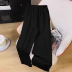 4fe21a91-0a03-46f9-a376-2df1d2f8609d.webp High-waisted Slimming Button-front Versatile Wide-leg Pants For Women