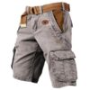 Wear-Resistant Cotton Sports Shorts for Men, Mid Waist Wear-Resistant Cotton Sports Shorts for Men, Mid Waist