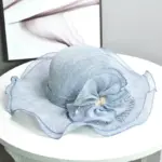 Women's Linen Breathable Wide-Brim Sun Hat
