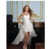 Short and long long tube top sweet European and American foreign trade wedding dress