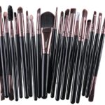 Soft Corrugated Nylon Wool Makeup Brush Set, 16 cm Handles