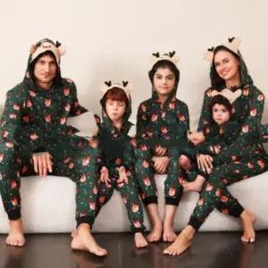 Christmas Family Matching Outfits With Prints