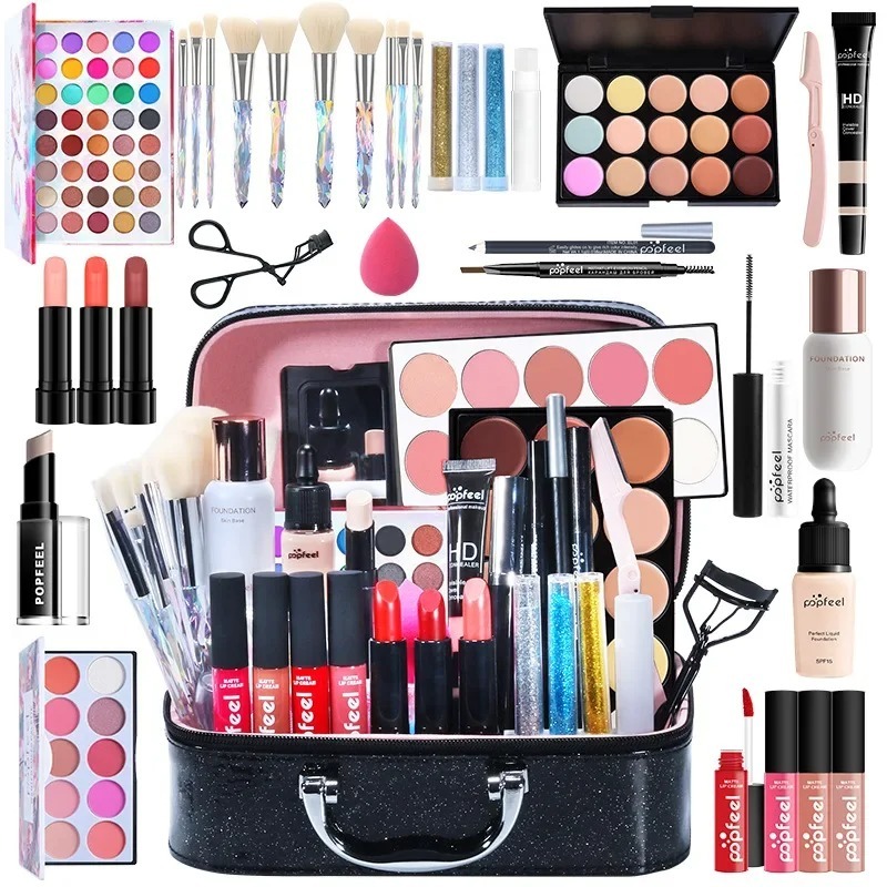 Light Beginner Makeup Set with KIT014 Color Selection Gift Box