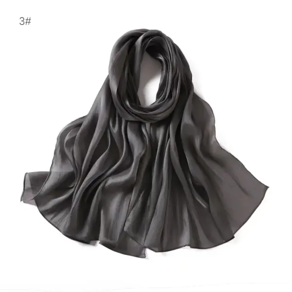 Women's Casual Solid-Color Soft And Lightweight Scarf Women's Casual Solid-Color Soft And Lightweight Scarf