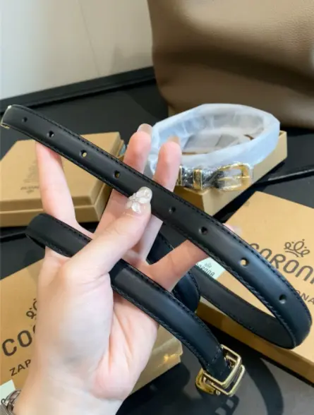 Adjustable Double-Sided Leather Belt for Daily Wear