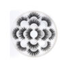 3 D False Eyelashes Set (7 Pairs) for Fuller, Dimensional Eyes