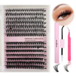 DIY Cluster False Eyelashes Mixed Pack 9-16 mm 30 D/40 D - 14 Rows