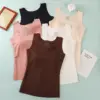 Breathable Four-Season Women’s Tank Top with Built-In Pads