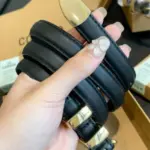 Adjustable Double-Sided Leather Belt for Daily Wear