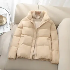 Bread-style Jacket Padded Short Puffer Coat