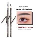Waterproof Hard-Core Eyebrow Pencil for Natural, Smudge-Free Wear