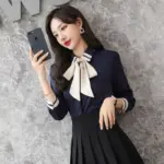 58d10250-66b2-4f11-8e39-c80b2090e1ae.webp Tooling Fashion Slim Temperament Formal OL Professional Ladies Shirt