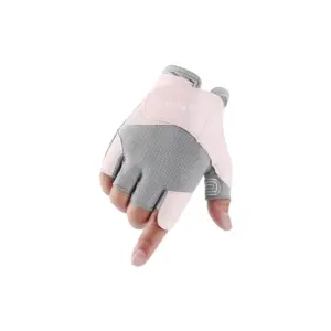 Breathable Lightweight Half-Finger Gloves with Non-Slip Grip